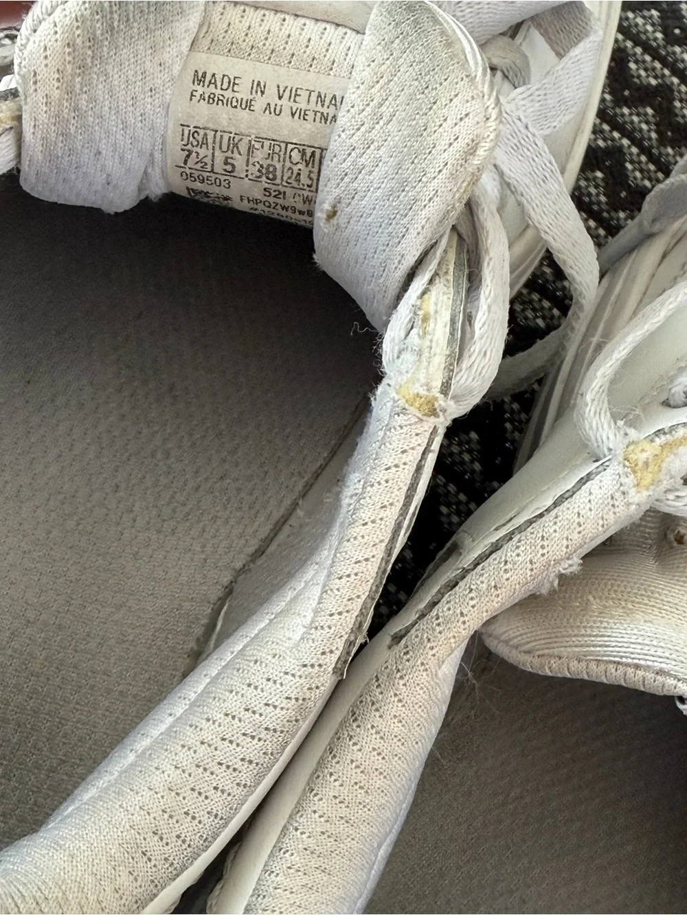 Reebok Women’s Classic White Leather Sneakers